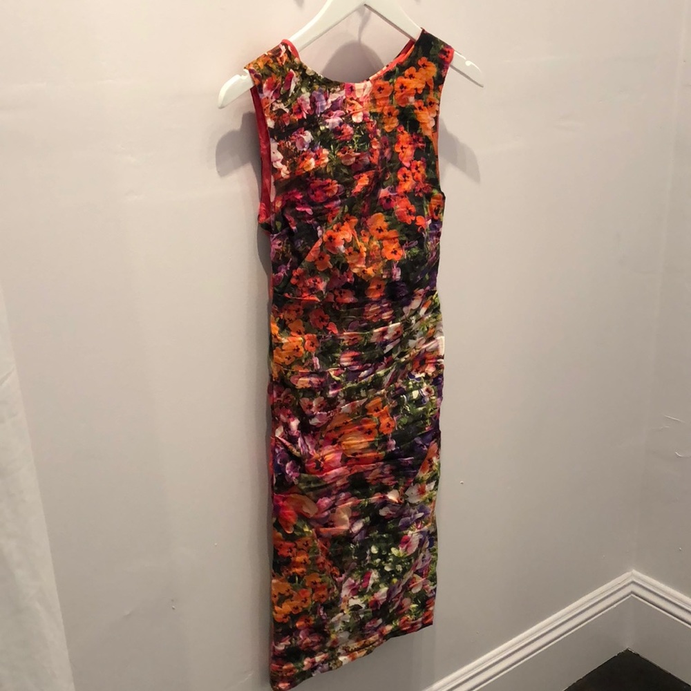 Floral dress by Artelier Nicole Miller Collection